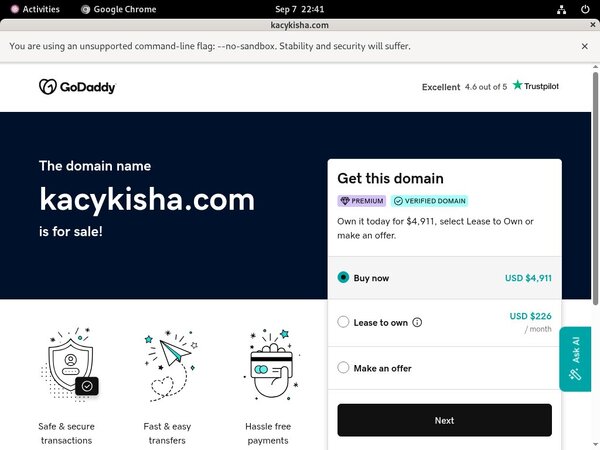 $1 KacyKisha Trial Offer $1 KacyKisha Trial Offer