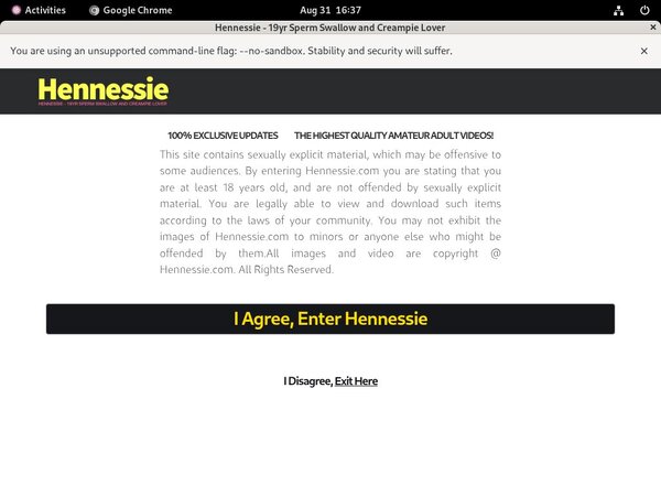 Account Hennessie Gratis Account Hennessie Gratis