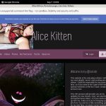 Accounts Alice Kitten Free