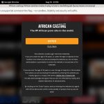 African Casting Discount Account