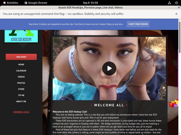 Aussie XXX HookUps Get Password