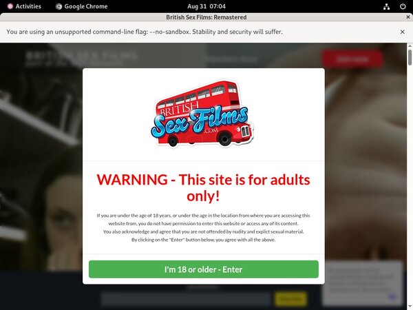 British Sex Films Free Trial Password