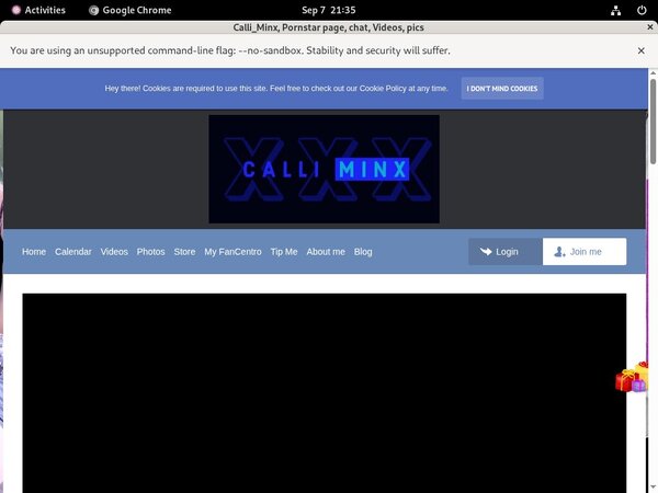 Calli_Minx Promo Tour Calli_Minx Promo Tour