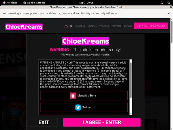 Chloekreams Trial Membership Free