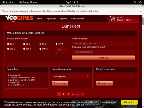 Dunefeet Free Membership