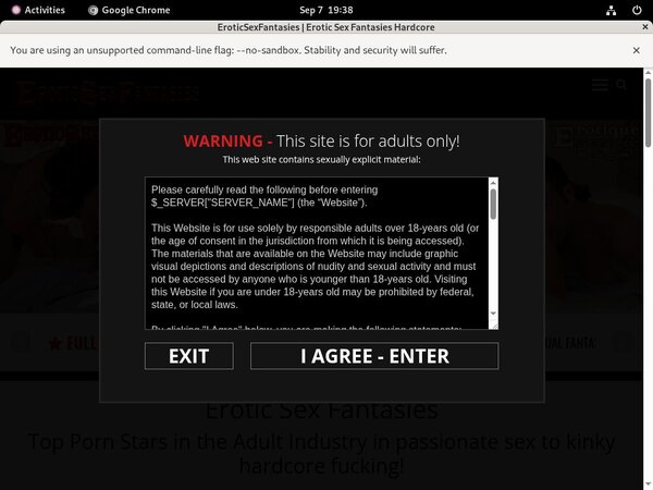 Erotic Sex Fantasies Active Password