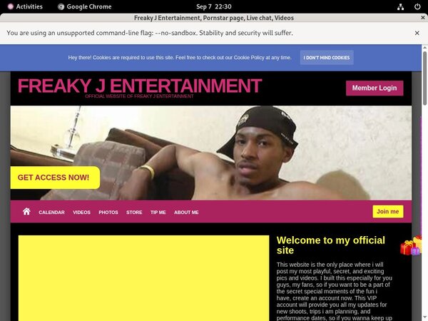Freaky J Entertainment Free Logins 2018