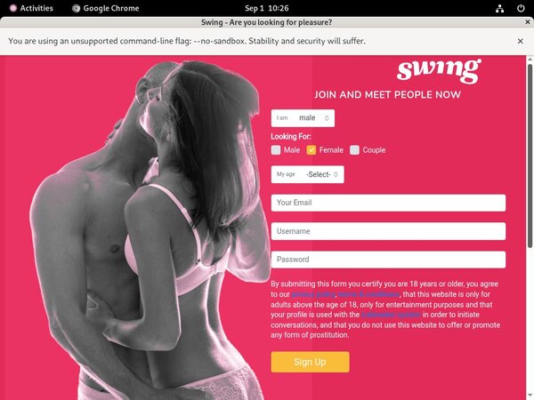 Free Account On Swing
