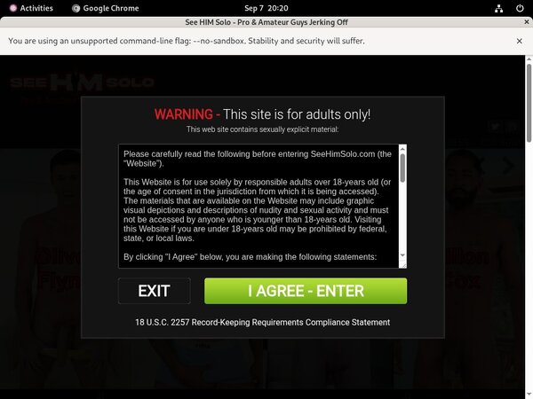 Free Accounts To See Him Solo