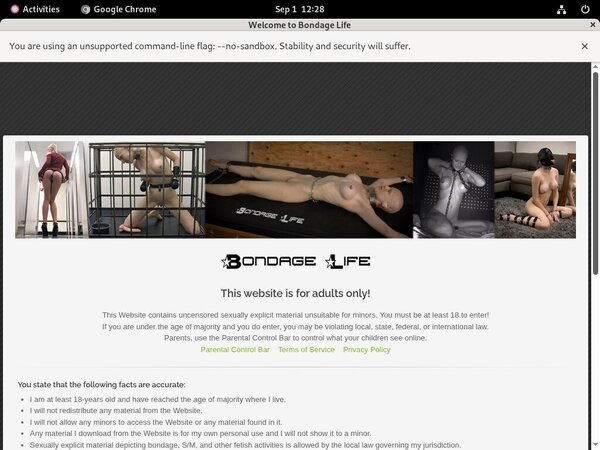 Free Bondage Life Acounts