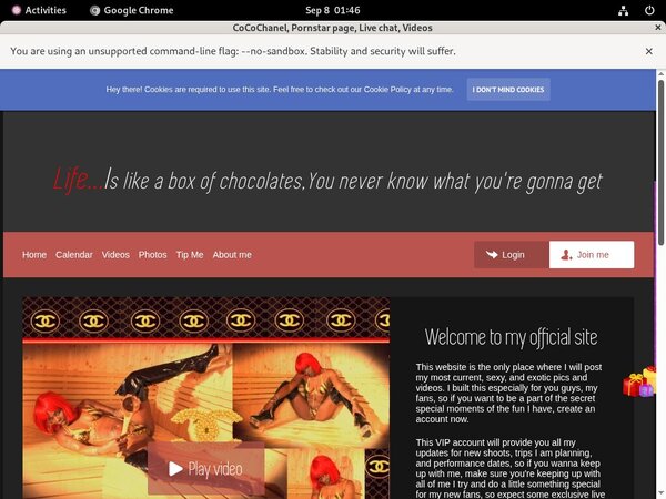 Free Com Modelcentro Cocochanel