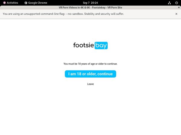 Free Footsie Bay Passwords 2018