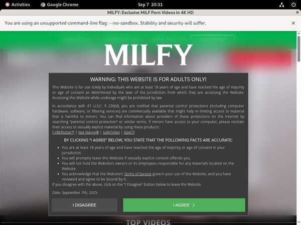 Free Login Milfy