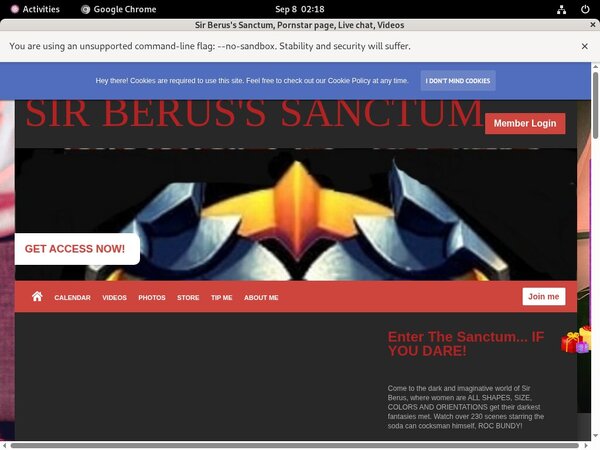 Free Login Sirberusssanctum.net