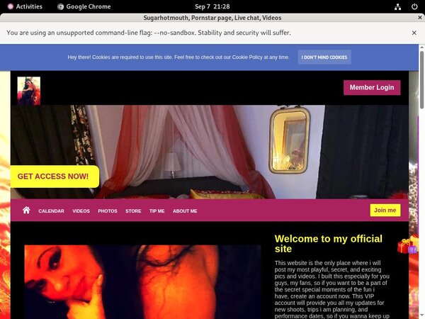 Free Logins Sugarhotmouth