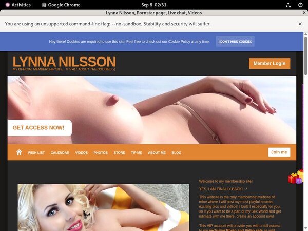 Free Lynna Nilsson Videos