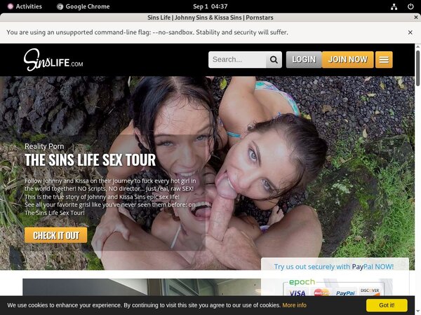 Free Trial Porn Sins Life
