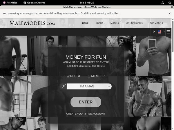 Get Malemodels Discount Offer