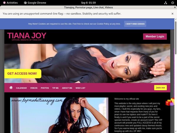 Get Tianajoy.modelcentro.com Promo Code