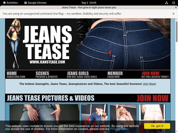 Jeans Tease Rocket Pay