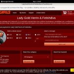 Lady Gold Fetishdiva Discount Linkcode