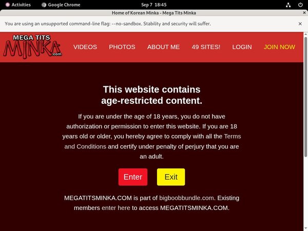 Mega Tits Minka Account Online