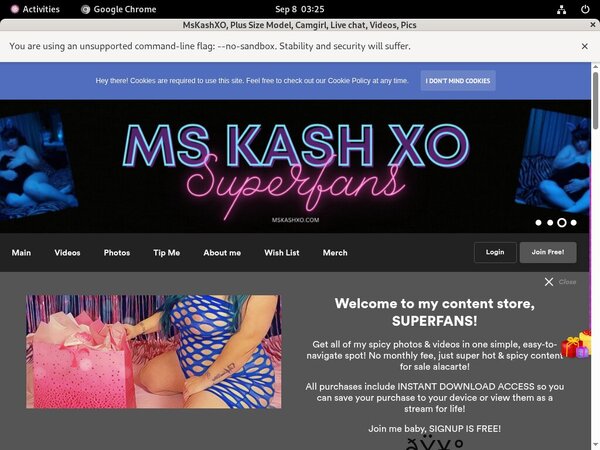 MsKashXO Free Trial Tour