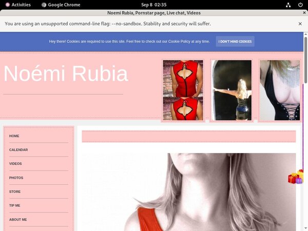 Noemi Rubia Paypal Discount