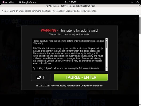 POV Pornstars Registration Form POV Pornstars Registration Form