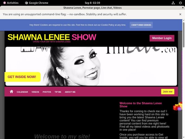 Shawna Lenee Join Via Paypal