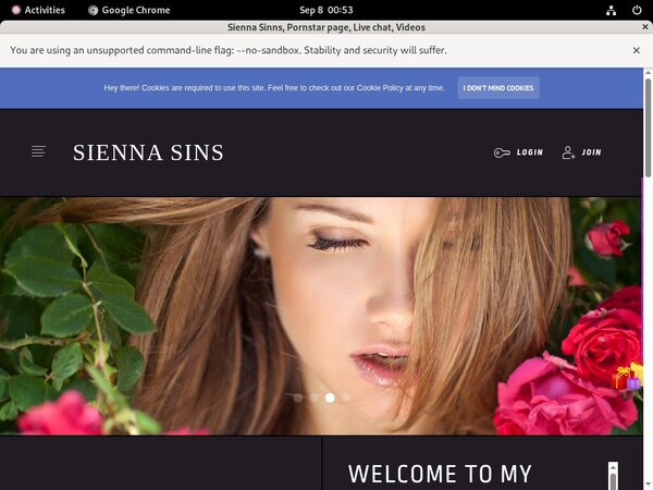 Sienna Sinns Free Trial Promotion