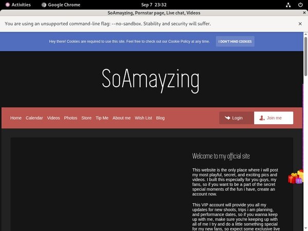 SoAmayzing Join Form