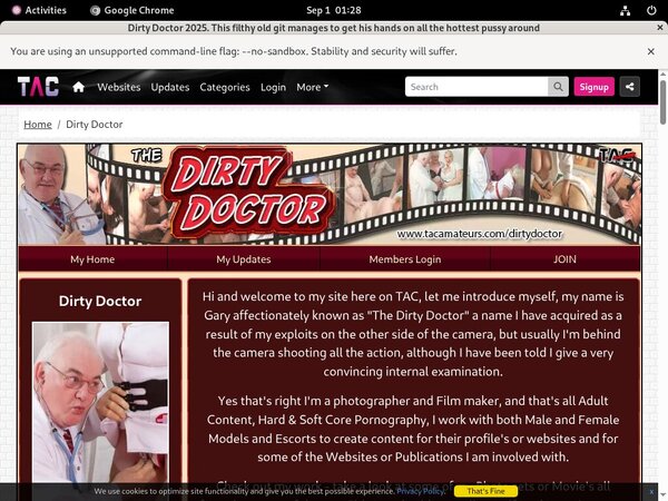 Special Dirty Doctor Discount
