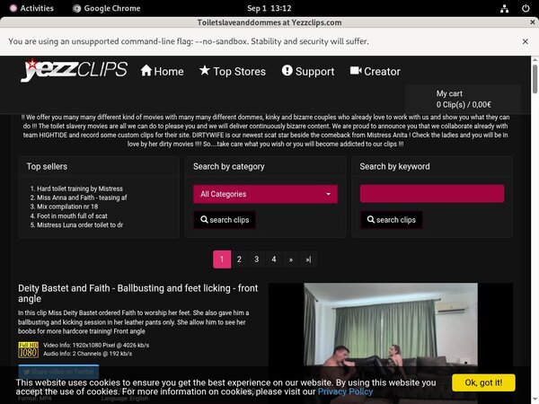 Toiletslaveanddommes Login