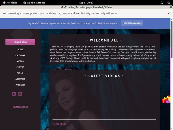 Trixievonlucifer.modelcentro.com Premium Accounts