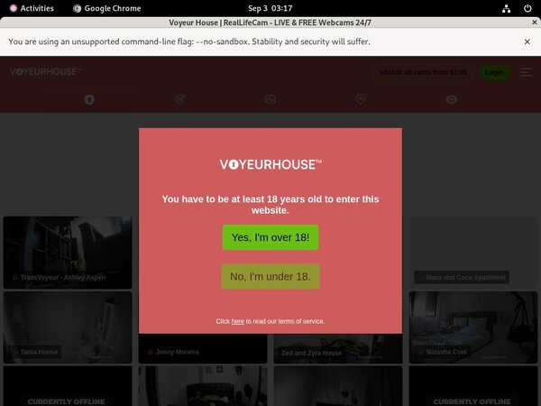 Voyeur House Free Accounts And Passwords