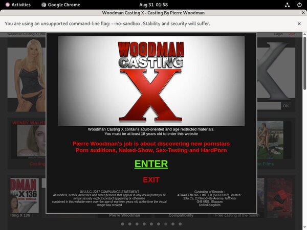 Woodmancastingx Membership Trial