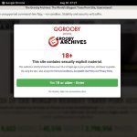 Working The Grooby Archives Account