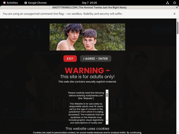 Join Nastytwinks With Paypal