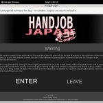 Handjob Japan Discount Trial Offer