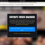 Ladyboys Fucked Bareback Mit ELV
