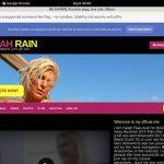 Login For SELAH RAIN