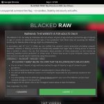 Working Blacked Raw Account