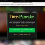 Dirty Pancake Passwort